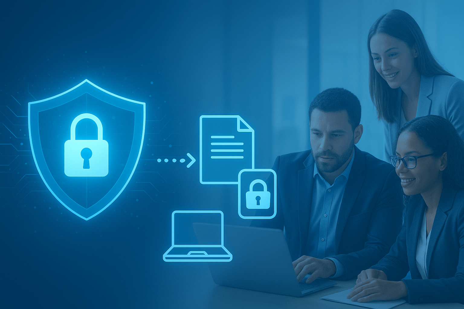 Secure file sharing